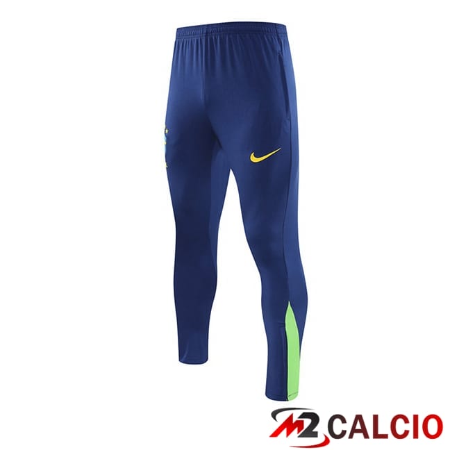 Pantaloni Da Allenamento Brasile Blu 2024/2025