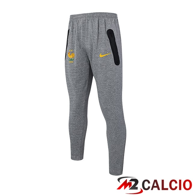Pantaloni Da Allenamento Francia Grigio 2024/2025