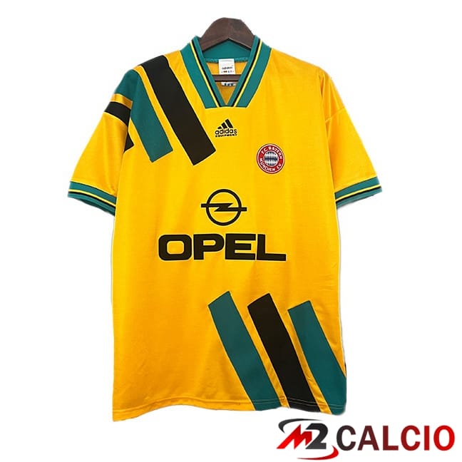 Maglie Calcio Bayern Monaco Retro Seconda Giallo 1993-1995