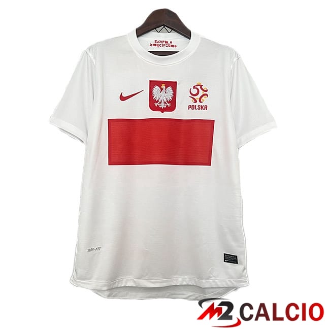 Maglie Calcio Polonia Retro Prima Bianco 2012