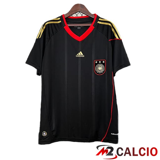 Maglie Calcio Germania Retro Seconda Nero 2010
