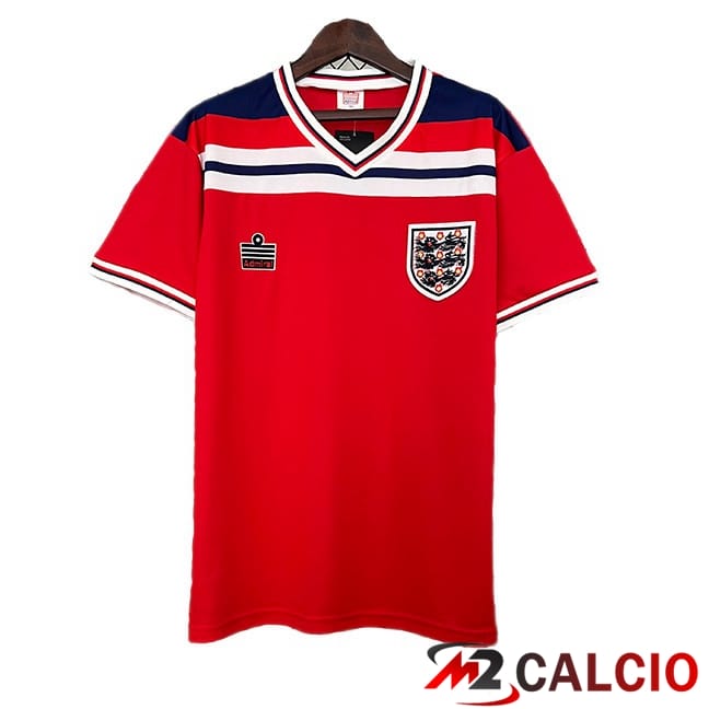 Maglie Calcio Inghilterra Retro Seconda Rosso 1982