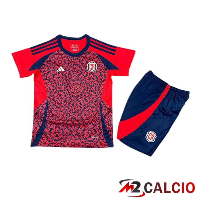 Maglie Calcio Costa Rica Bambino Prima 2024/2025
