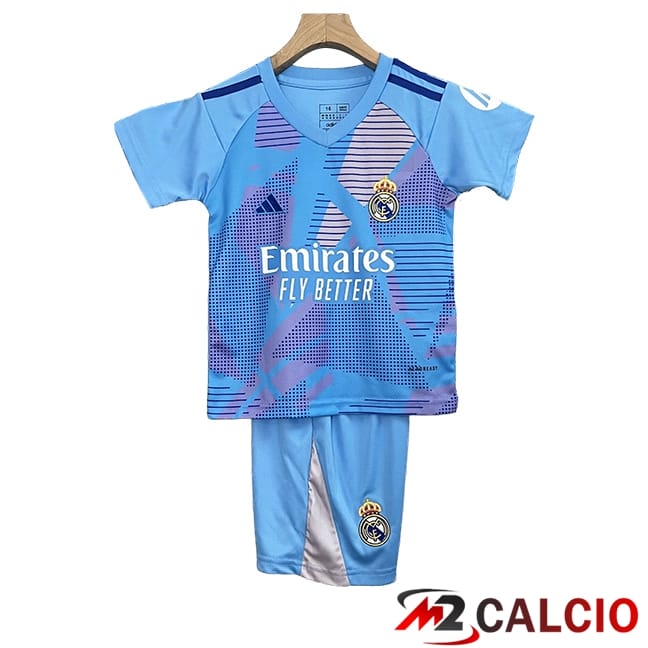 Maglie Calcio Real Madrid Bambino Portiere Prima 2024/2025