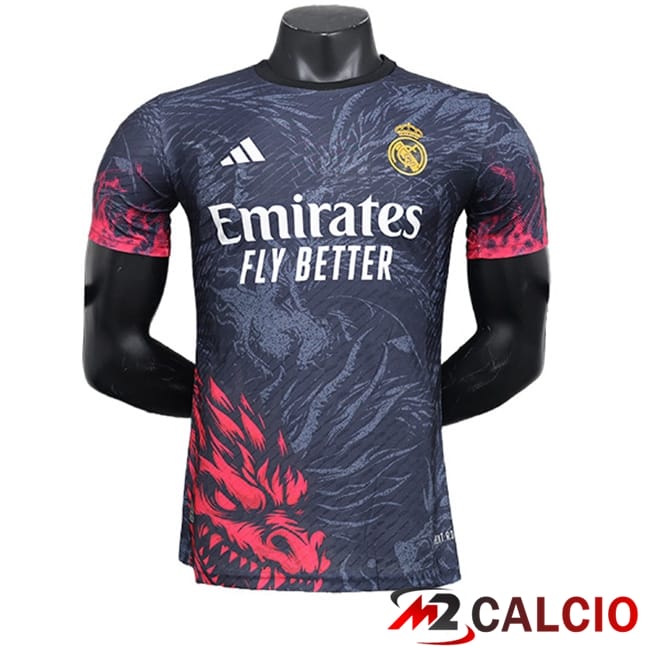 Maglie Calcio Real Madrid Edizione Speciale Nero/Rosso 2024/2025