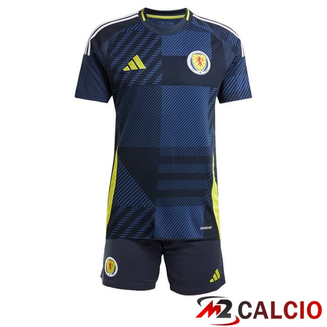 Maglie Calcio Scozia Bambino Prima UEFA Euro 2024
