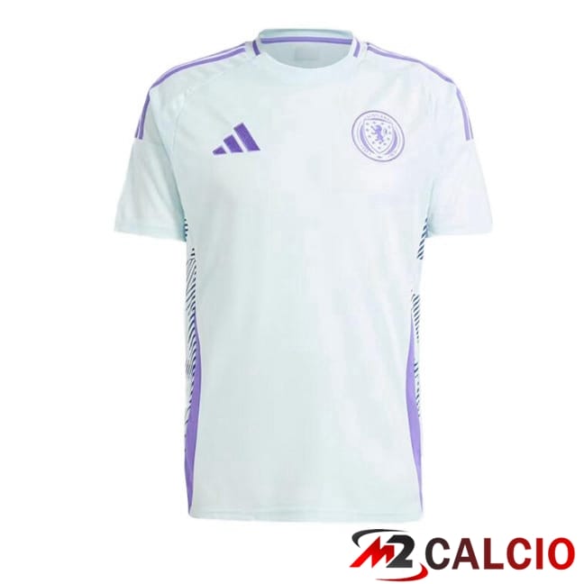 Maglia Nazionale Scozia Seconda Blu UEFA Euro 2024