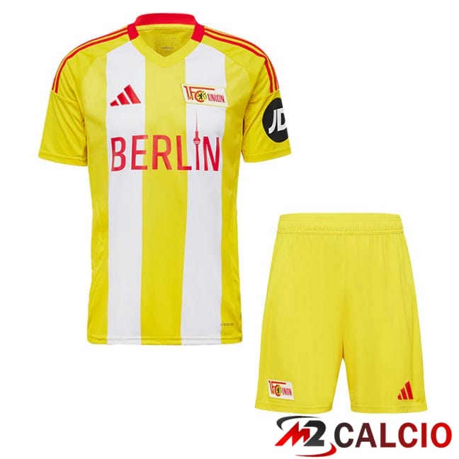 Maglie Calcio FC Union Berlin Bambino Terza Giallo 2024/2025