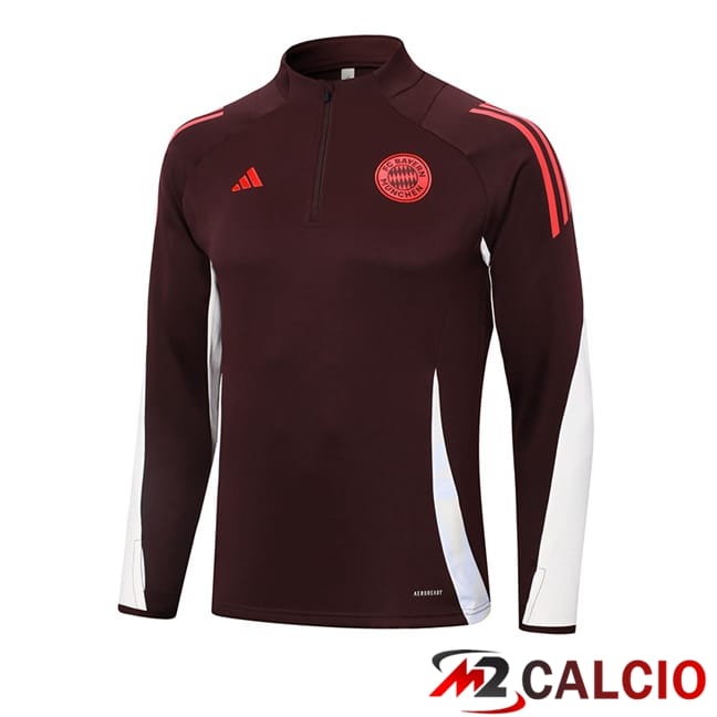 Felpa Allenamento Bayern Monaco Marrone 2024/2025
