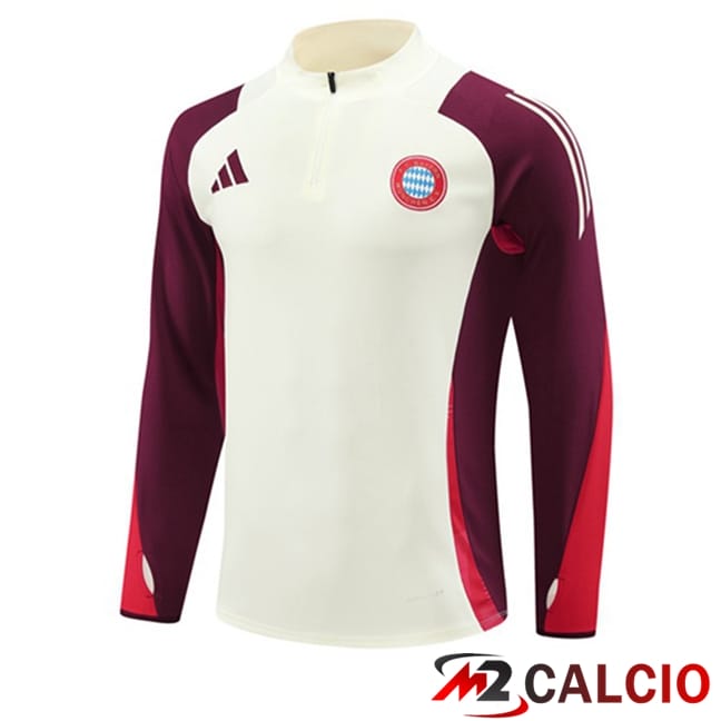 Felpa Allenamento Bayern Monaco Giallo 2024/2025