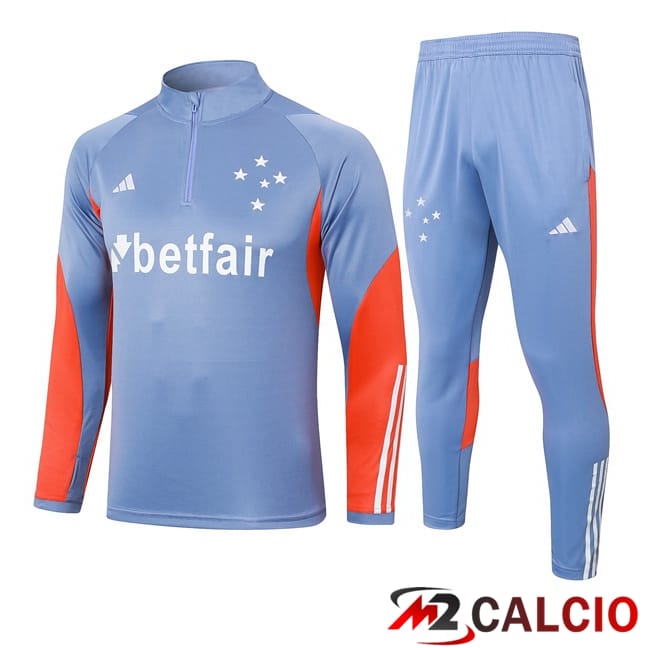 Insieme Tuta Calcio Cruzeiro EC Grigio 2024/2025