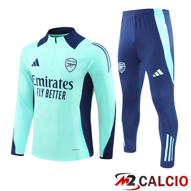 Insieme Tuta Calcio Arsenal Verde 2024/2025
