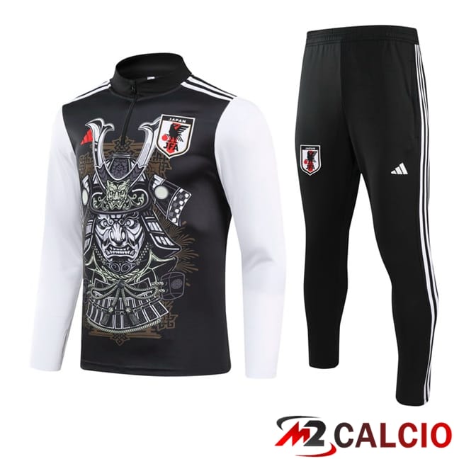 Insieme Tuta Calcio Giappone Nero 2024/2025
