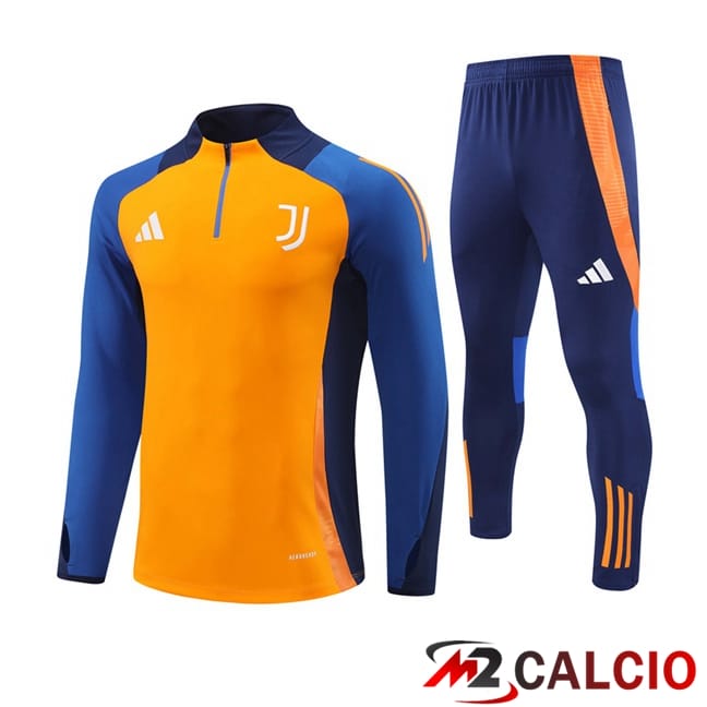 Insieme Tuta Calcio Juventus Arancia 2024/2025