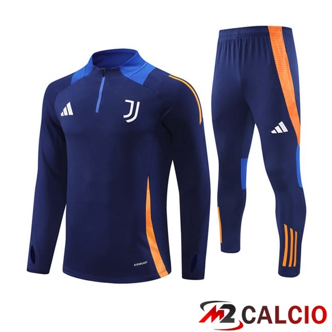 Insieme Tuta Calcio Juventus Blu Reale 2024/2025