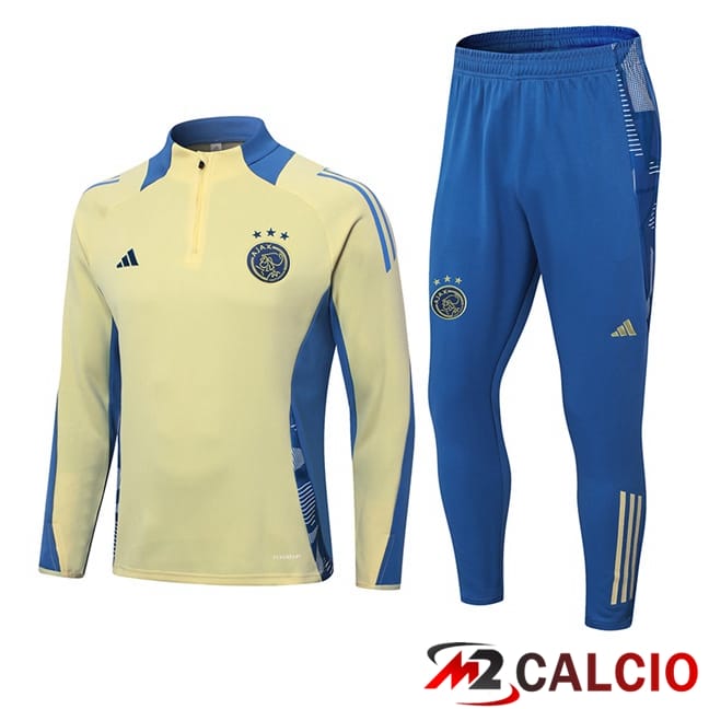 Insieme Tuta Calcio AFC Ajax Giallo 2024/2025