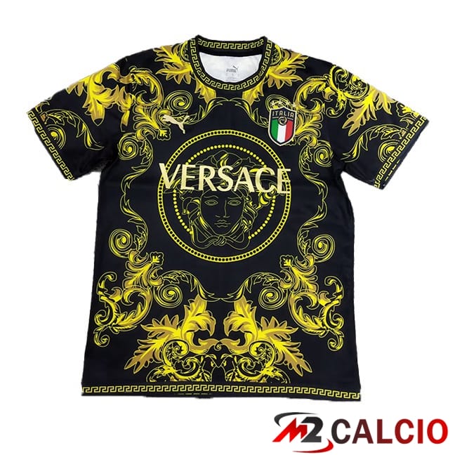 Maglia Nazionale Italia Edizione Speciale Nero Giallo 2024/2025