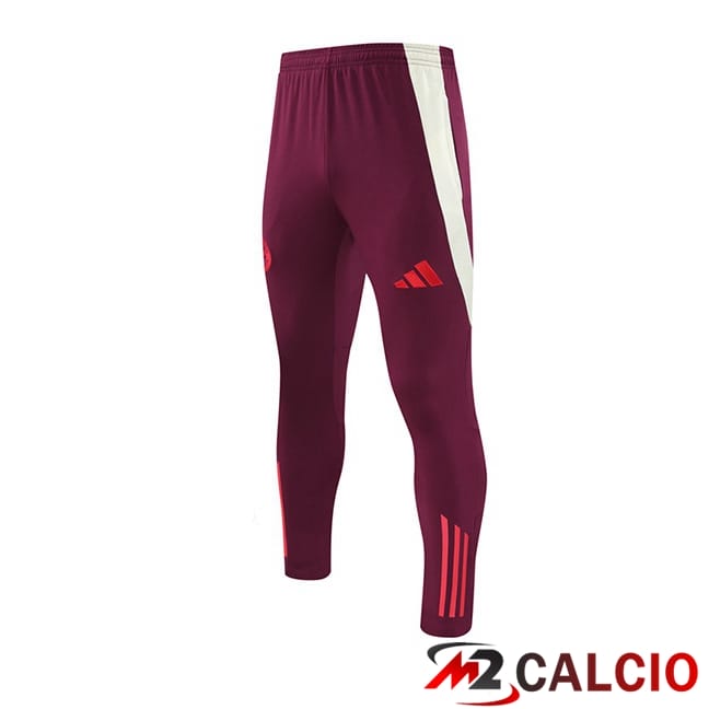 Pantaloni Da Allenamento Bayern Monaco Rosso 2024/2025