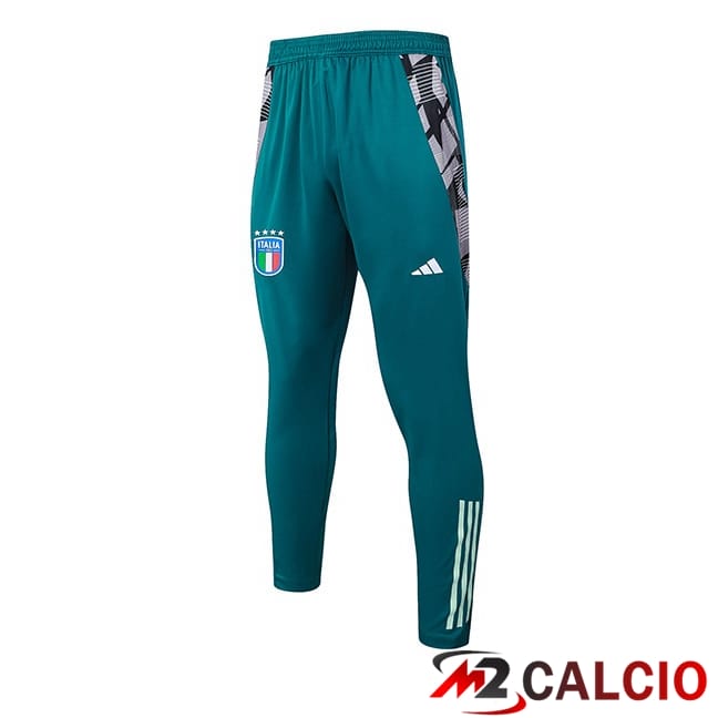 Pantaloni Da Allenamento Italia Verde 2024/2025
