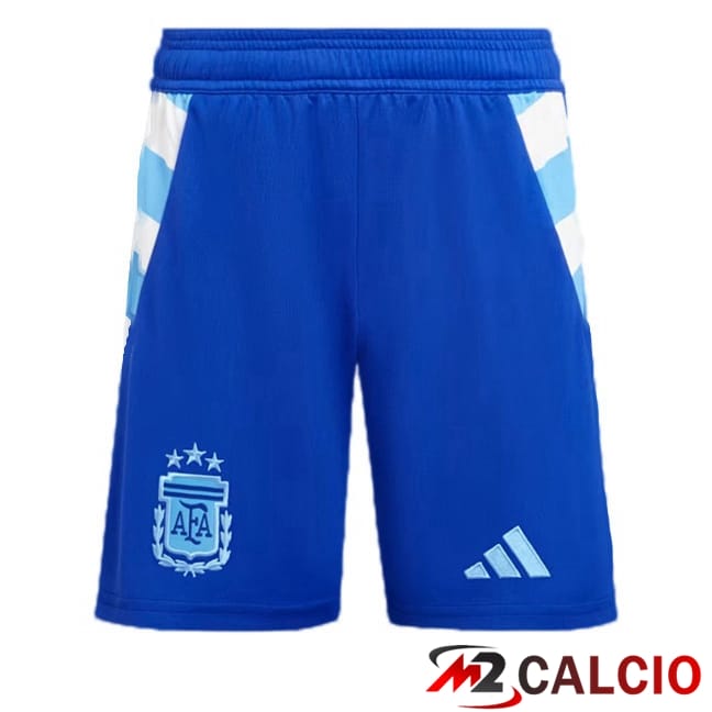 Pantaloncini Calcio Argentina Seconda Blu 2024/2025