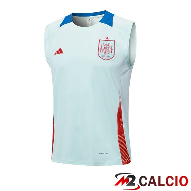 Canotta Allenamento Spagna Blu 2024/2025