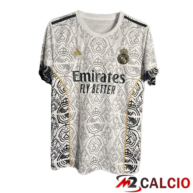 Maglie Calcio Real Madrid Edizione Speciale Bianco 2024/2025