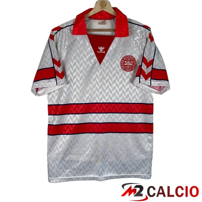 Maglie Calcio Danimarca Retro Seconda 1988