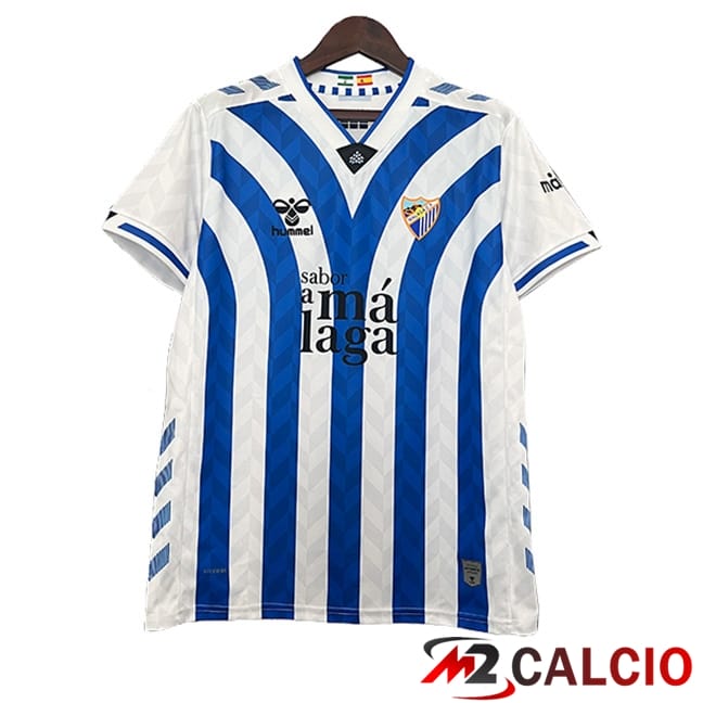Maglie Calcio Málaga Edizione Speciale Bianco/Blu 2024/2025