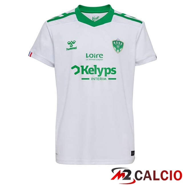 Maglie Calcio AS St Etienne Seconda Bianco 2024/2025