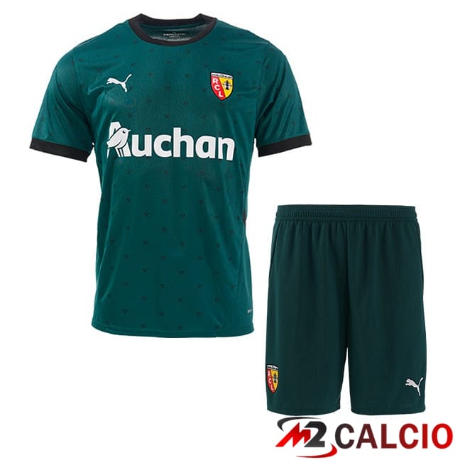 Maglie Calcio RC Lens Bambino Seconda Verde 2024/2025