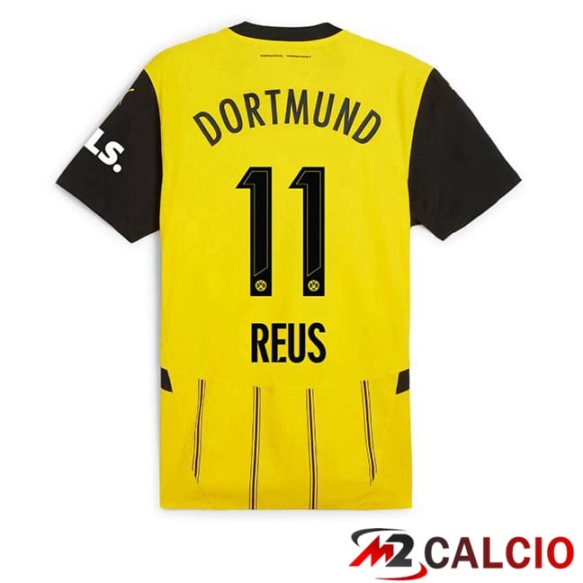 Maglie Calcio Dortmund BVB (Reus 11) Prima Giallo 2024/2025