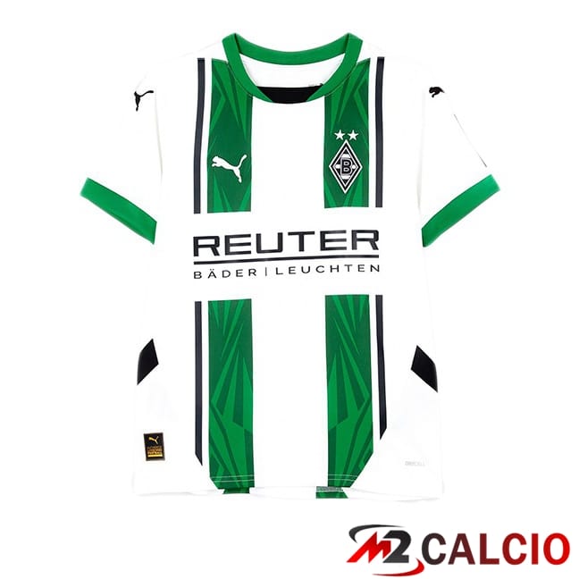 Maglie Calcio Monchengladbach Prima Bianco 2024/2025