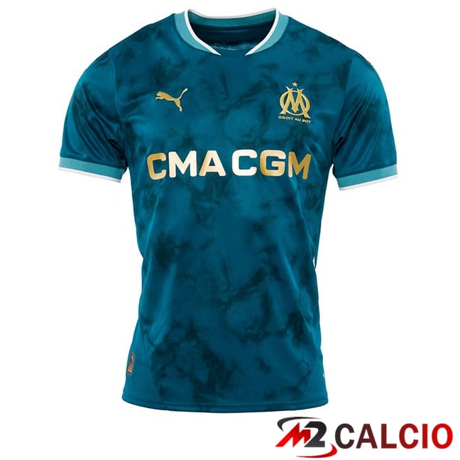Maglie Calcio Marsiglia OM Seconda Blu 2024/2025