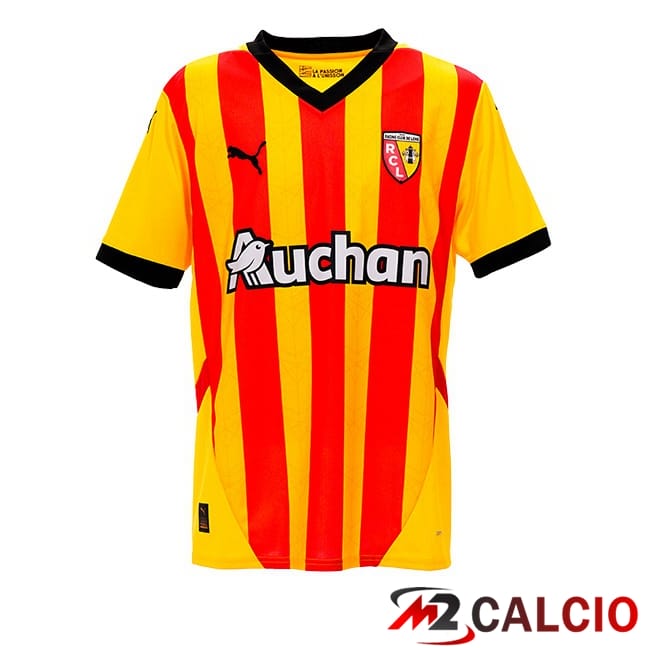 Maglie Calcio RC Lens Prima Giallo Rosso 2024/2025