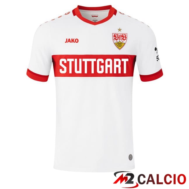 Maglie Calcio VfB Stuttgart Prima Bianco 2024/2025