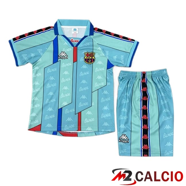 Maglie Calcio FC Barcellona Retro Bambino Prima 1996/1997