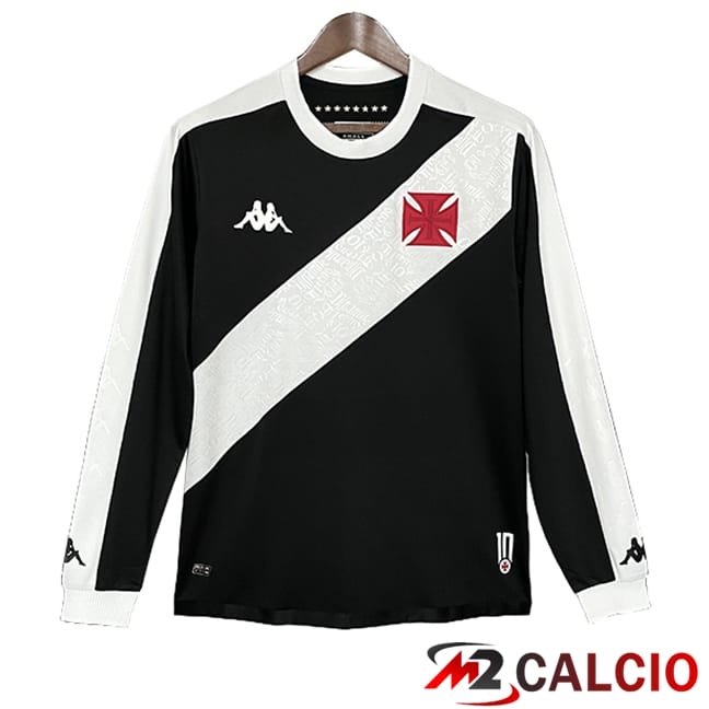 Maglie Calcio CR Vasco Da Gama Prima Manica Lunga 2024/2025