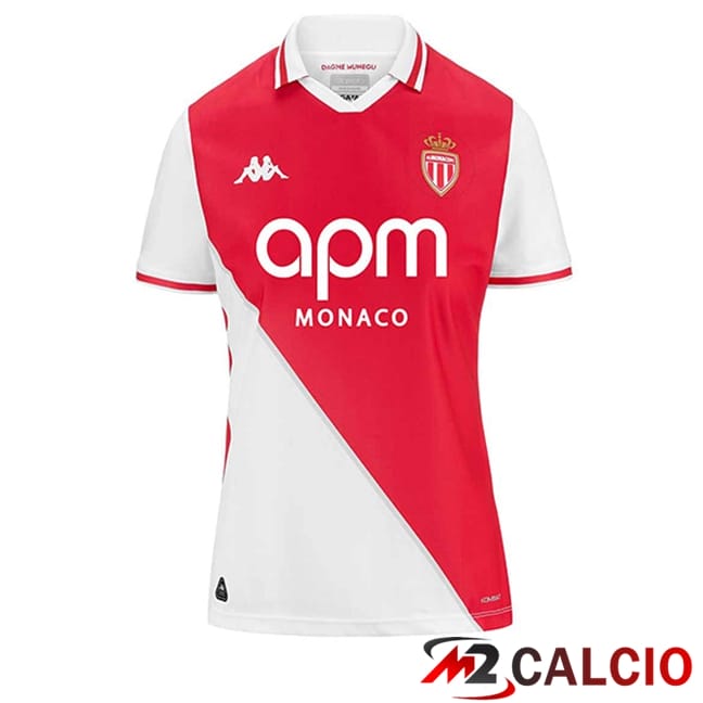 Maglie Calcio AS Monaco Donna Prima 2024/2025