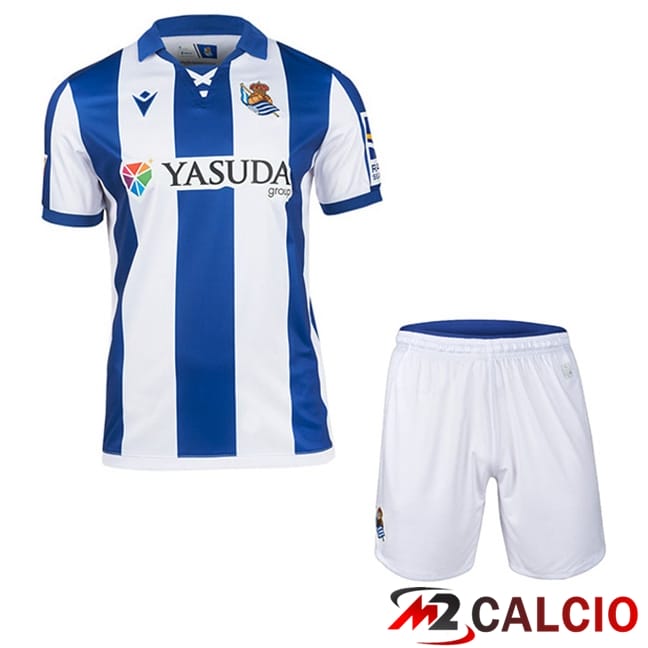 Maglie Calcio Real Sociedad Bambino Prima 2024/2025