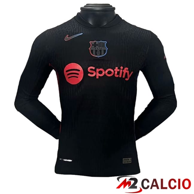 Maglie Calcio FC Barcellona Seconda Manica Lunga 2024/2025