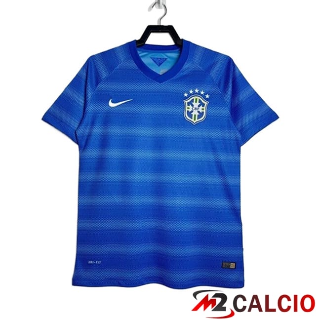 Maglie Calcio Brasile Retro Seconda 2014