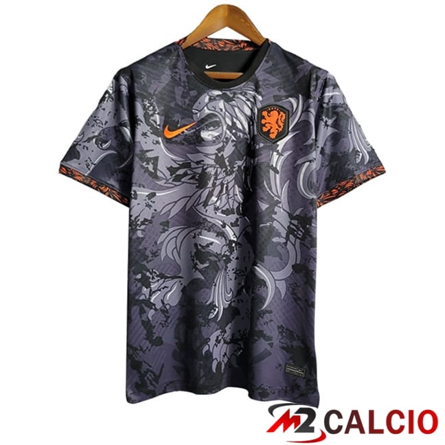 Maglie Calcio Paesi Bassi Edizione Speciale Nero 2024/2025
