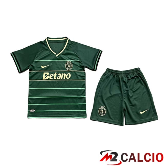 Maglie Calcio Sporting Bambino Edizione Speciale Verde 2024/2025
