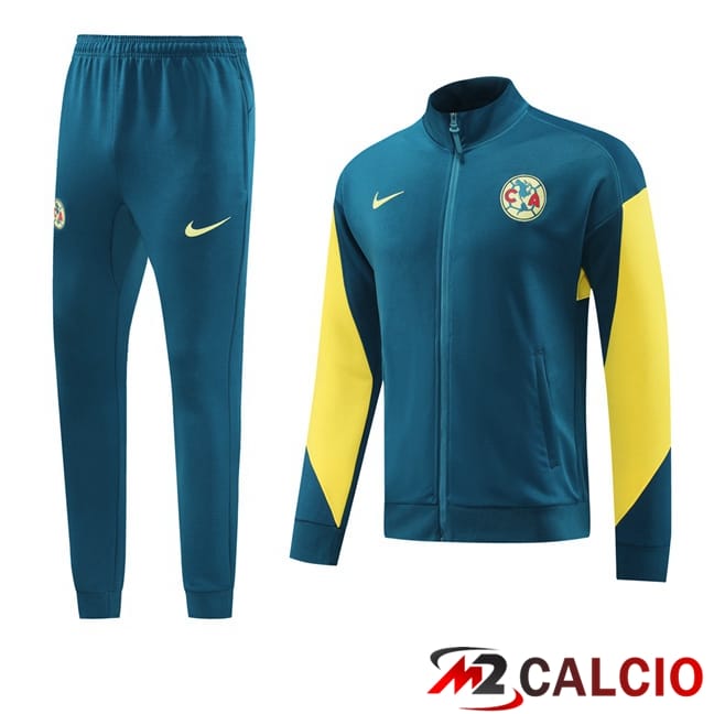 Insieme Tuta Calcio - Giacca Club America Blu 2024/2025