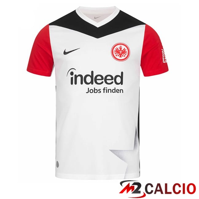Maglie Calcio Eintracht Frankfurt Prima Bianco Rosso 2024/2025