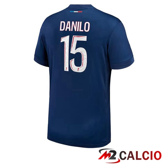 Maglie Calcio Paris PSG (Danilo 15) Prima Blu Reale 2024/2025