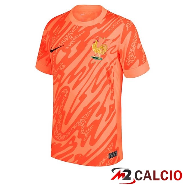 Maglia Nazionale Francia Portiere Rosso 2024/2025