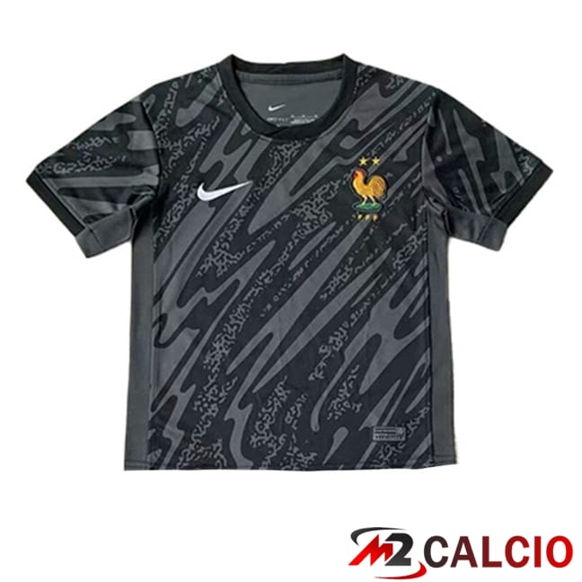 Maglia Nazionale Francia Portiere Nero 2024/2025