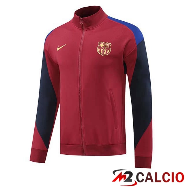 Giacca Calcio FC Barcellona Rosso 2024/2025