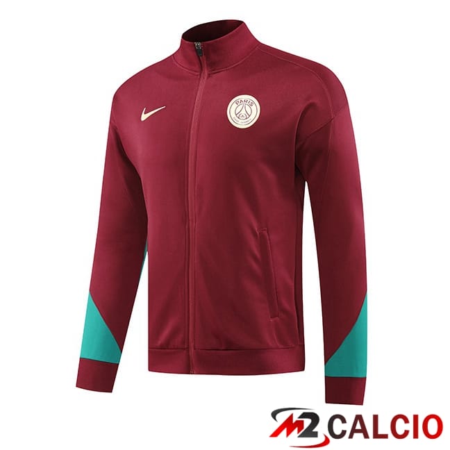 Giacca Calcio Paris PSG Rosso 2024/2025
